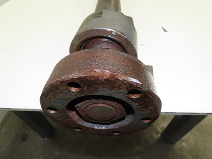 Hydraulic Cylinder Double Acting 2.5" Bore 35" Stroke Pillow Block Flange Mount