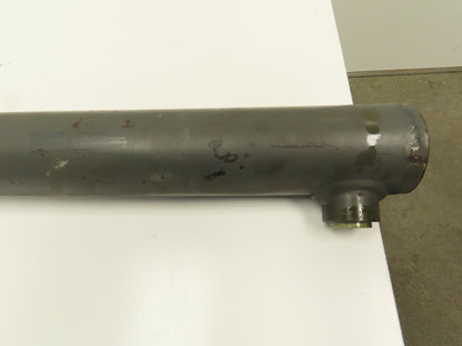 Hydraulic Cylinder Double Acting 2.5" Bore 35" Stroke Pillow Block Flange Mount