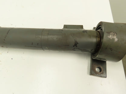 Hydraulic Cylinder Double Acting 2.5" Bore 35" Stroke Pillow Block Flange Mount