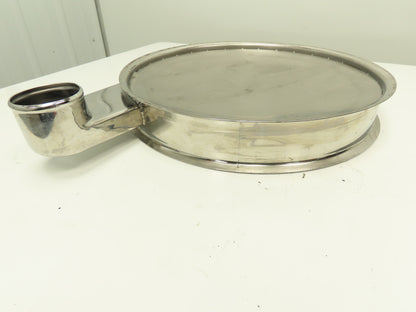 20" Compact Sieve Vibratory Screen Sifter Diversion Pan, Russell Finex Style