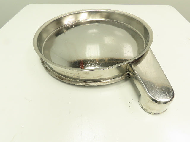 20" Compact Sieve Vibratory Screen Sifter Diversion Pan, Russell Finex Style