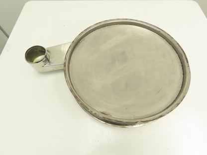 20" Compact Sieve Vibratory Screen Sifter Diversion Pan, Russell Finex Style