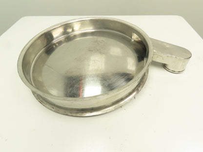 20" Compact Sieve Vibratory Screen Sifter Diversion Pan, Russell Finex Style