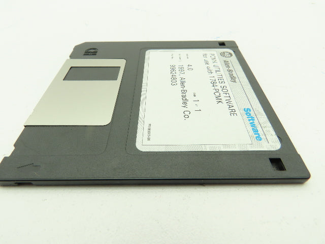 Allen Bradley 99624803 Utilities Software Floppy Disk 1784-PCMK