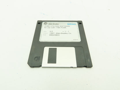 Allen Bradley 99624803 Utilities Software Floppy Disk 1784-PCMK