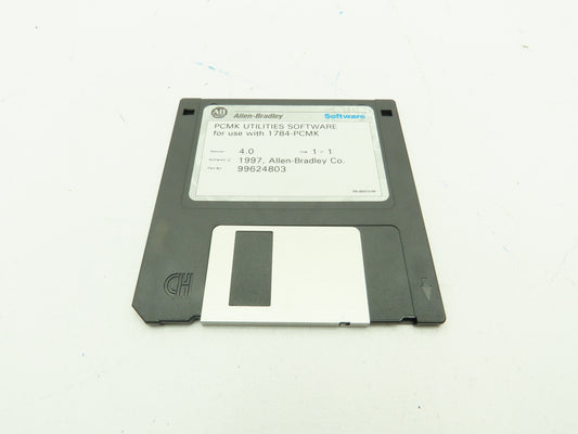Allen Bradley 99624803 Utilities Software Floppy Disk 1784-PCMK