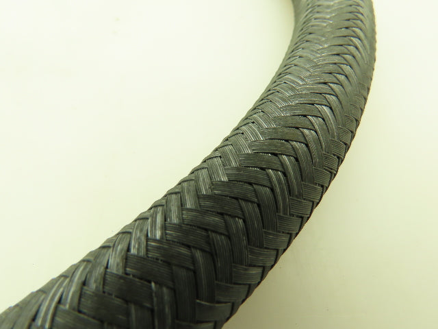 Neoflex Metal Flexible Wire Tube Conduit 1/2" Straight Connector Braided 48"