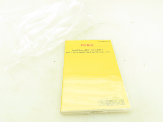 Fanuc A08B-9012-J003#JA Series 30i/31i/32i Model A Servo CD-ROM Manual Ver 2.10