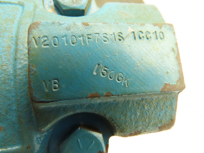 Vickers V20101F7S1S-1CC10 Eaton Hydraulic Vane Pump V2010 7 GPM 1 GPM Straight