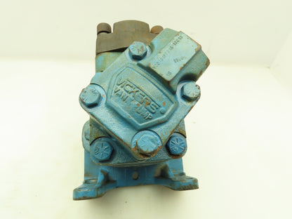 Vickers V20101F7S1S-1CC10 Eaton Hydraulic Vane Pump V2010 7 GPM 1 GPM Straight