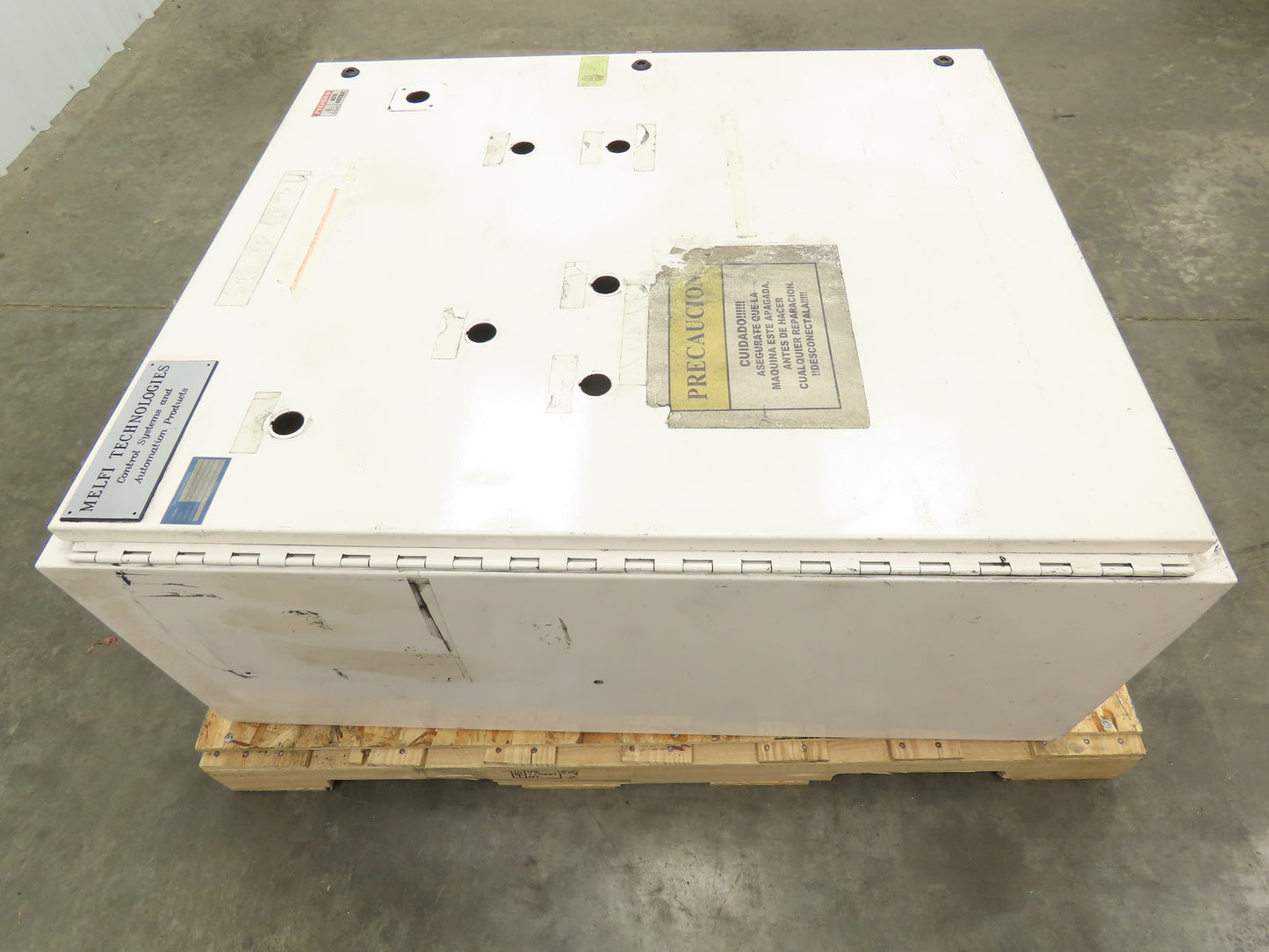 Ralston N12-423616 Electrical Enclosure NEMA 12 42x36x16" Back Panel Hinged Door