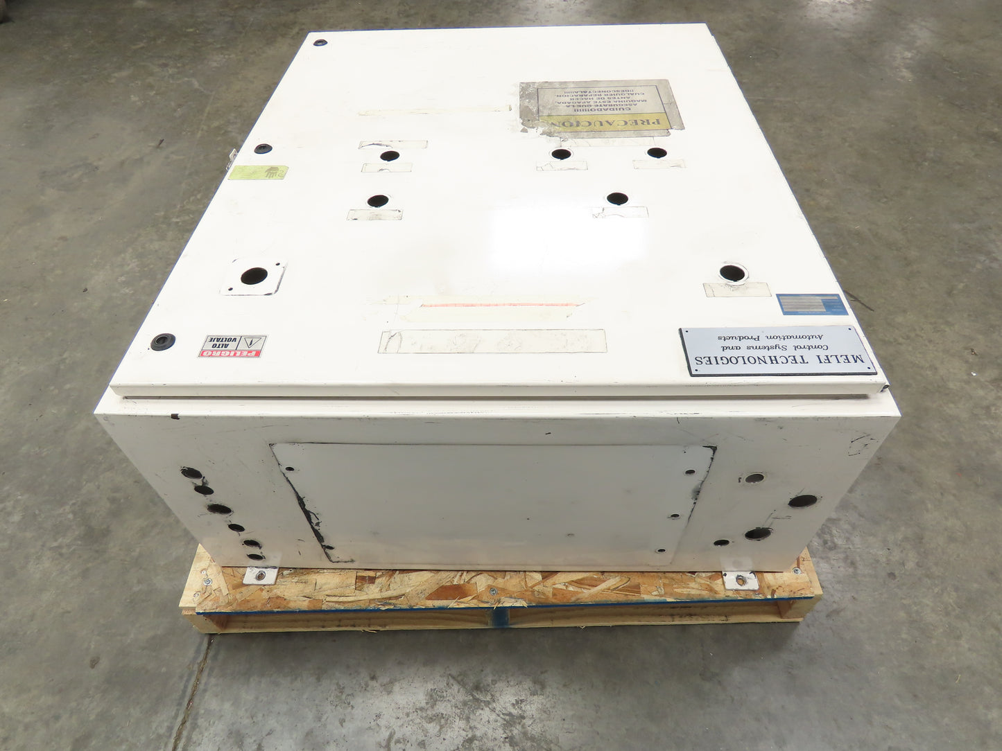 Ralston N12-423616 Electrical Enclosure NEMA 12 42x36x16" Back Panel Hinged Door