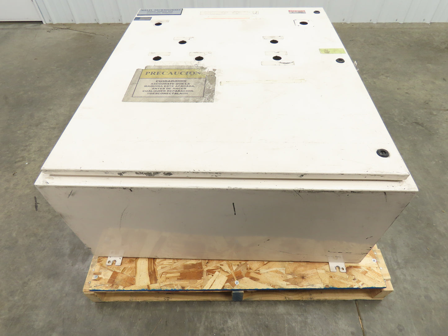 Ralston N12-423616 Electrical Enclosure NEMA 12 42x36x16" Back Panel Hinged Door