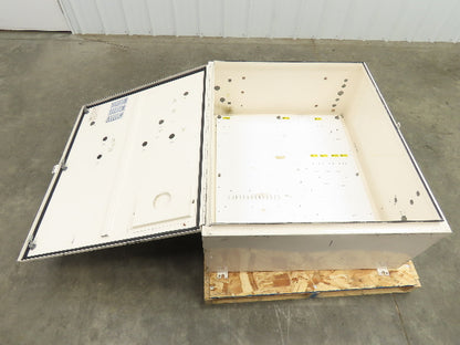 Ralston N12-423616 Electrical Enclosure NEMA 12 42x36x16" Back Panel Hinged Door