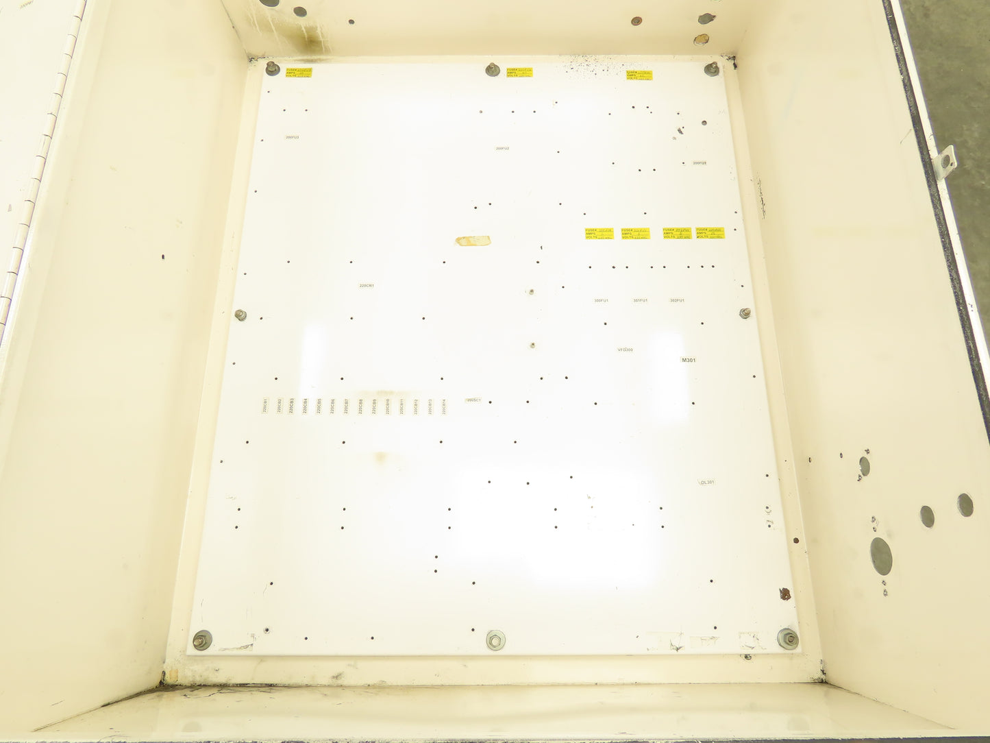 Ralston N12-423616 Electrical Enclosure NEMA 12 42x36x16" Back Panel Hinged Door
