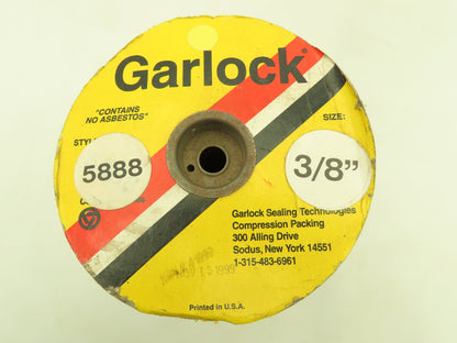 Garlock PTFE Yarn Compression Packing Lattice Braid Filament 3/8" 5888 Type 25'