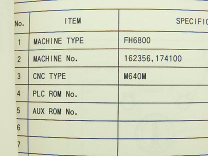 Mazak Operating / Tooling Manual For Mazatrol Fusion 640M /5X  Lot of 3