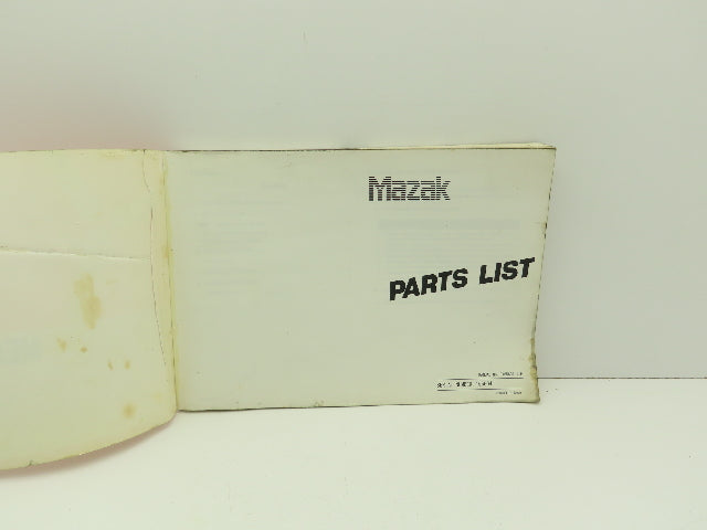 Mazak H255SG0019E CNC Operation Manual For FH-6800  (2004)
