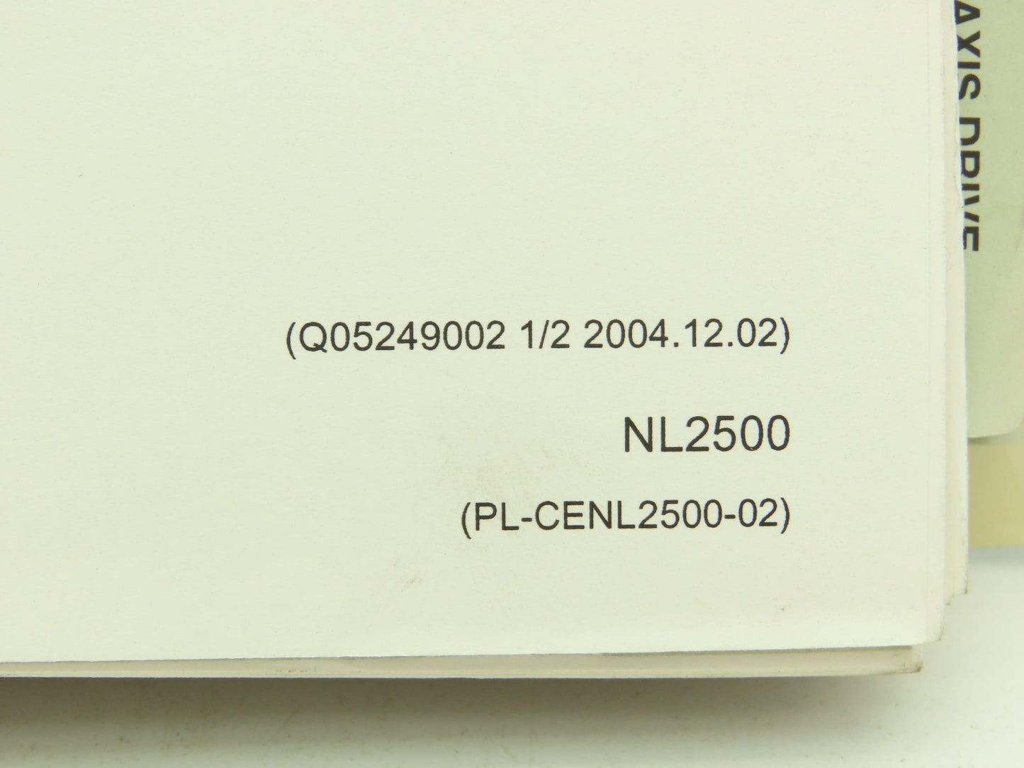 Mazak DL256LAD000A Electrical Wiring Diagram Manual For Mazatech FH-8800 µ-8800