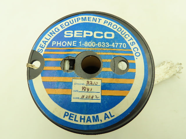 Sepco 2210 Gasket Tape 1/8x 1" Filament Tape Single Jacketed Pump Gasket 10'