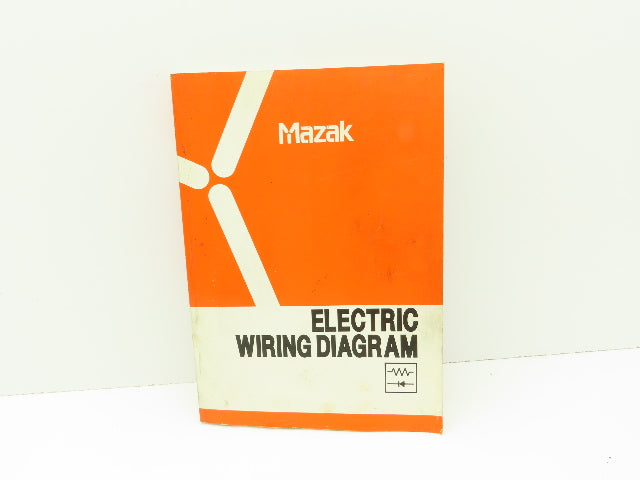 Mazak DL255LB7001A Electrical Wiring Diagram Manual
