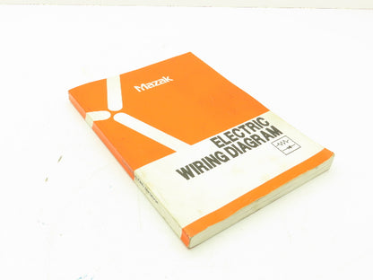 Mazak DL255LB7001A Electrical Wiring Diagram Manual