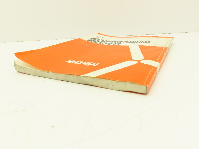 Mazak DL539LA4000A Electrical Wiring Diagram Manual