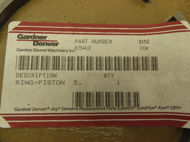 Gardner Denver 65A3 Piston Ring