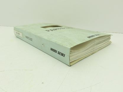 Mori Seiki NL2500 CNC Lathe Parts List Manual  (2004)