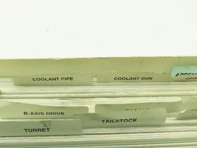 Mori Seiki NL2500 CNC Lathe Parts List Manual  (2004)