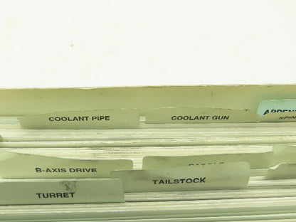 Mori Seiki NL2500 CNC Lathe Parts List Manual  (2004)
