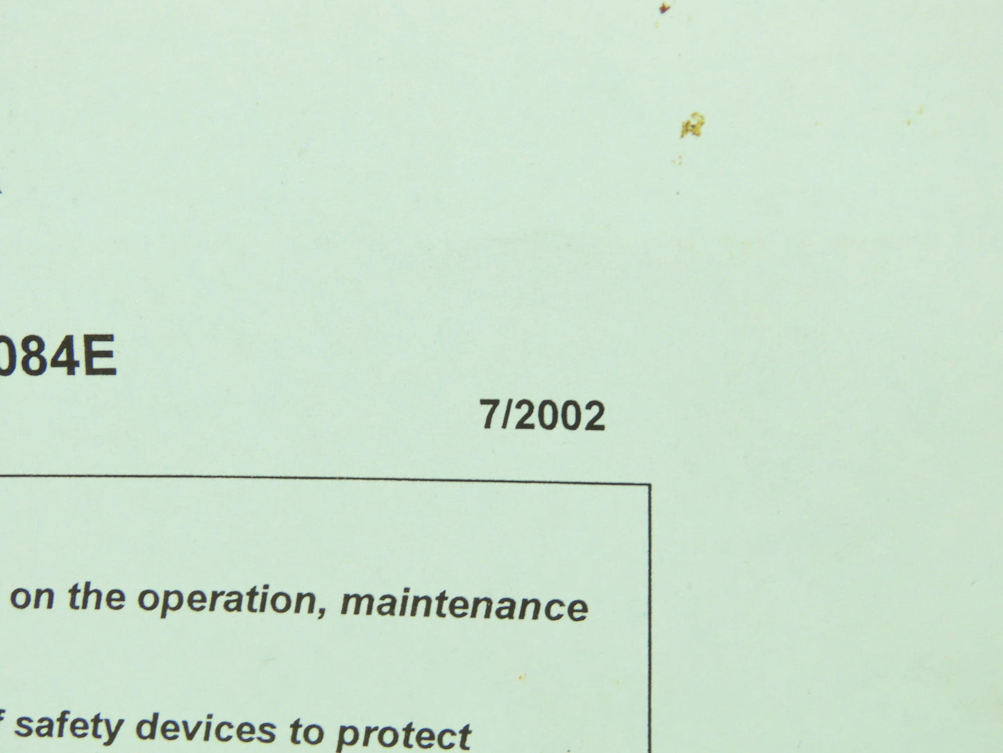 Mazak H963SA0084E Operating Manual for FMS Controller Ver E  (2002)