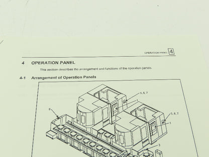 Mazak H963SA0084E Operating Manual for FMS Controller Ver E  (2002)