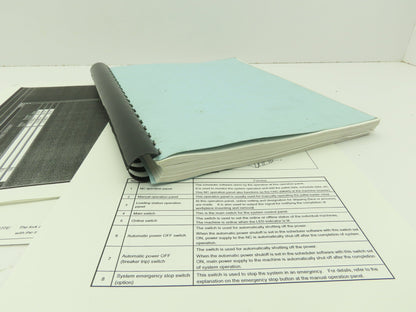 Mazak H963SA0084E Operating Manual for FMS Controller Ver E  (2002)