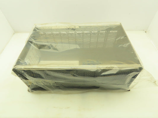 GE Fanuc IC697CHS7906 9 Slot Rack, Rear Mount