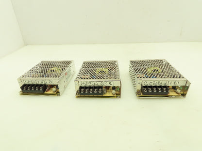 Mean Well NES-50-12 Switching Power Supply 12V DC 4.2A 50W 120VAC Input Lot of 3