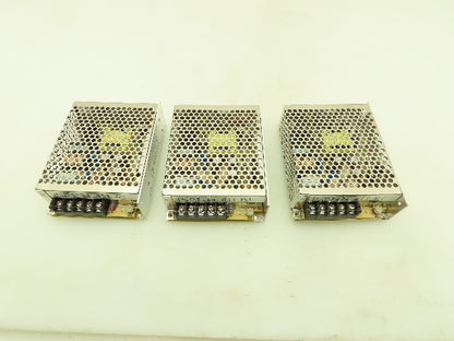 Mean Well NES-50-12 Switching Power Supply 12V DC 4.2A 50W 120VAC Input Lot of 3