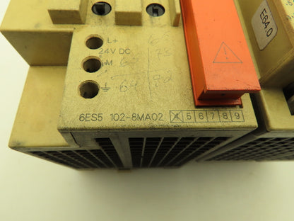 Siemens 6ES54028MA02 PLC Digital Input Output Module Processor Unit CPU Lot