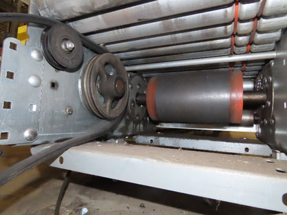 Automotion 15"x 66' Belt Drive Live Roller Bed Conveyor 460V End Drive 95FPM