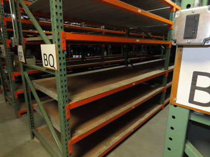 102" X 2.5" Teardrop Pallet Racking Beams New Style Cross Members Bundle Of 30