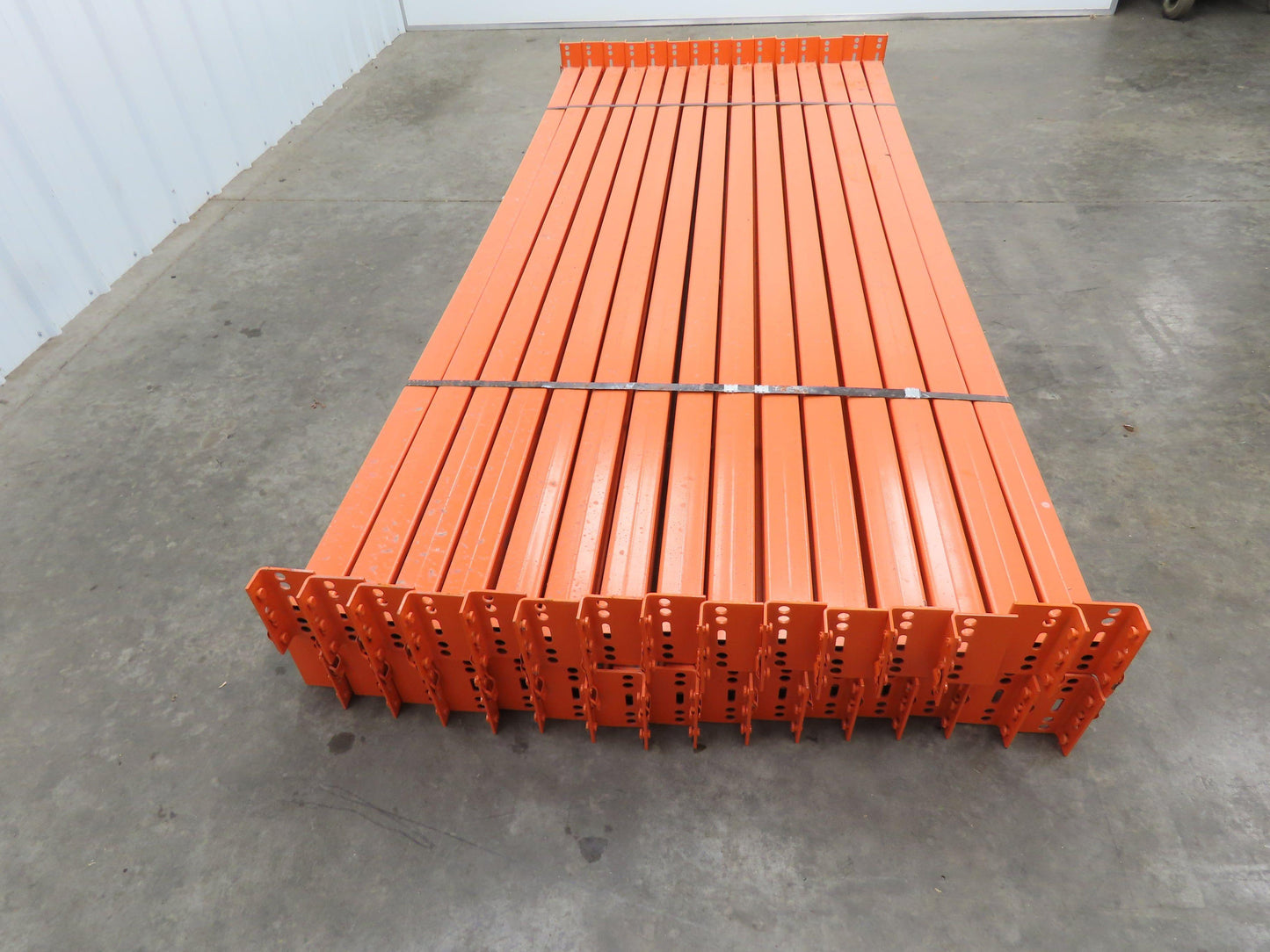 102" X 2.5" Teardrop Pallet Racking Beams New Style Cross Members Bundle Of 30
