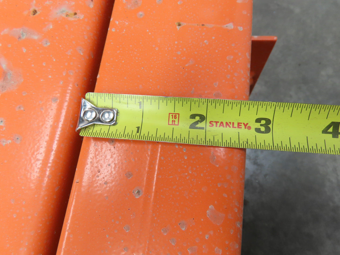102" X 2.5" Teardrop Pallet Racking Beams New Style Cross Members Bundle Of 30