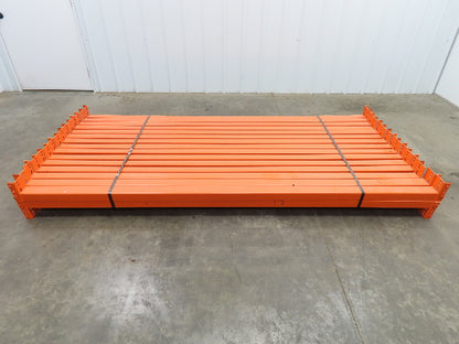 102" X 2.5" Teardrop Pallet Racking Beams New Style Cross Members Bundle Of 30