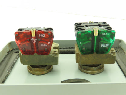 B-Line 2 Pushbutton Enclosure Control Station On/Off 800E Switch 3x3x6"