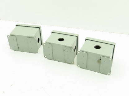 B-Line 3-Position Selector Switch Pushbutton Enclosure Control Station LOT OF 3