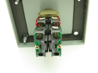 B-Line 3-Position Selector Switch Pushbutton Enclosure Control Station LOT OF 3
