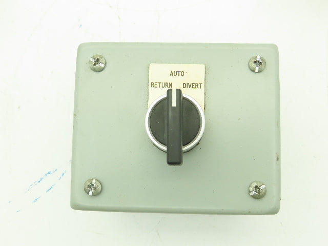 B-Line 3-Position Selector Switch Pushbutton Enclosure Control Station LOT OF 3