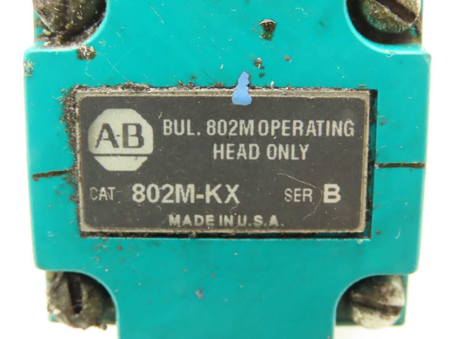 Allen Bradley 802M-AMZJ9LF Limit Switch Ser A Operating Head Ser B Roller Type 4