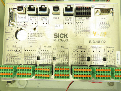 SICK MSC800-1100 1040385 Controller Systems Components Barcode Scanner Unit