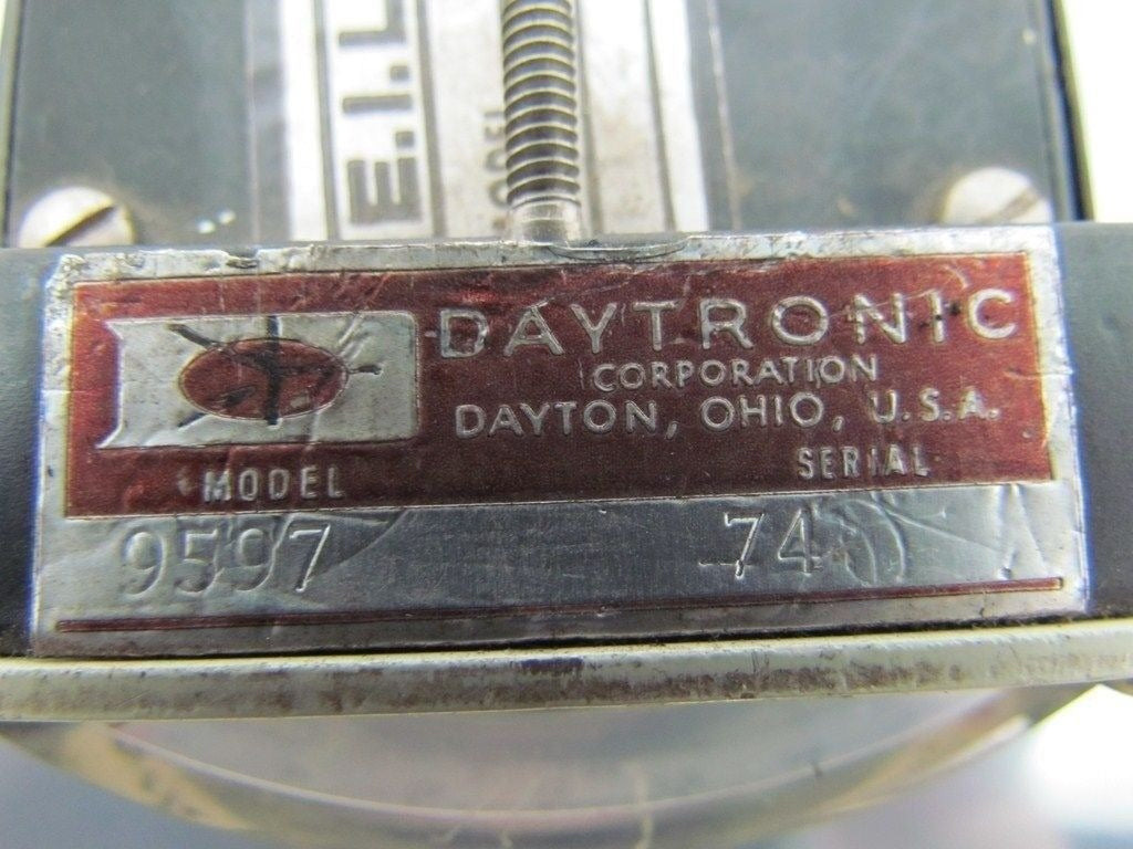 Daytronic 9597 Meter Module Input Negative